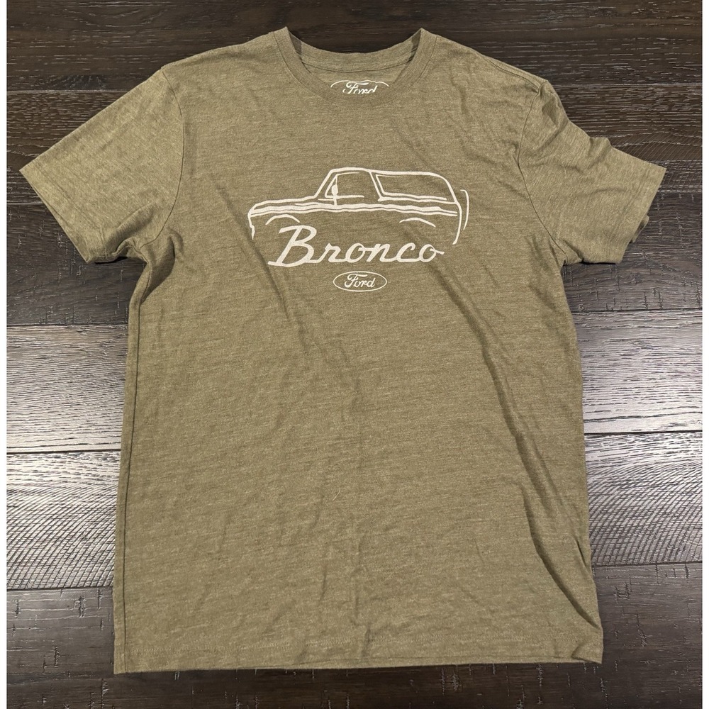 Lucky Brand FORD BRONCO Silhouette Tee Shirt Men's Medium  4x4 Off Road